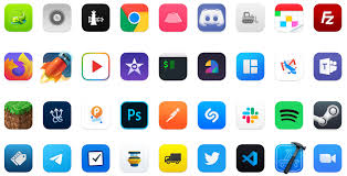 This icon resizer optimizes your icon designs into all formats needed for ios and android mobile app! Macos Big Sur Apps Icons By Protheme On Deviantart