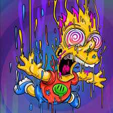 Picsart Photo Studio Simpsons Art Bart Simpson Art Graffiti Wallpaper