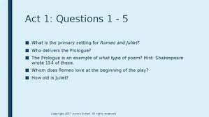 The character mercutio from 'romeo and juliet' is dynamic enough to have his own play. Romeo And Juliet Trivia Acts 1 3 Reivew By Pink Pen Plans Tpt