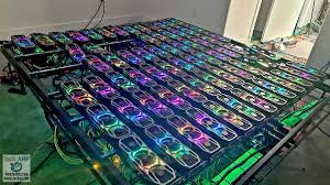 If you're looking to mine cryptocurrency in. Rgb Lit Bitcoin Mining Rig With 78 Geforce Rtx 3080 Graphics Cards Comes Operational Earns 20 Grand Usd A Month