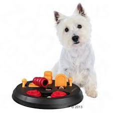 So manche rasse mit hohem bewegungsdrang und mit schlauem kopf kann im alltag eine echte herausforderung für ihre familie werden. Trixie Intelligenzpielzeug Dog Activity Flip Board Gunstig Kaufen Zooplus