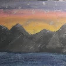 Paint A Mountain Sunset For Beginners 10 Steps With Pictures Instructables