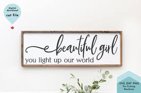 Download Baby Girl Svg Nursery Sign Svg 1104376 Cut Files Design Bundles