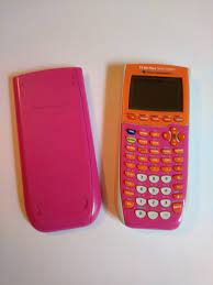 Ti 84 Plus Silver Edition Good Used Condition Colors Are Pink And Orange With Pink Cover Thanks For Looking Graphing Calculator Graphing Pink And Orange