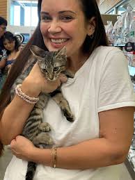 We are feeling so grateful today 💙 Thank you to Maggie who adopted  Lightning Bug! Maggie's handwritten note to our staff and volunteers, along  with the precious pictures of sweet Lightning Bug