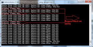 Hasil gambar untuk Penyebab Terjadinya RTO (Request Time Out)