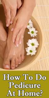 How To Do A Pedicure At Home With Images How To Do Pedicure Manicure Manicure And Pedicure