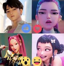 K-pop demon hunters group