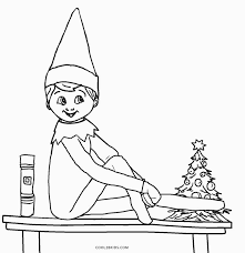 Color in this picture of gift elves and others with our library of online coloring pages. Free Printable Elf Coloring Pages For Kids