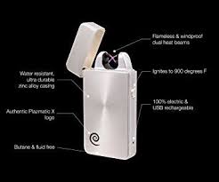 Amazon Com Electric Lighter Rechargeable Flameless Amp Windproof Plazmatic X Rechargeable Usb Ligh Electric Lighter Usb Rechargeable Rechargeable Light
