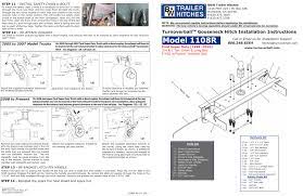Shocker gooseneck surge air hitch in action + install. Model 1108r Turnoverball Gooseneck Hitch Installation Instructions B W Trailer Hitches Turnoverball Model 1108 Ford User Manual Page 2 2 Original Mode