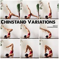 Chinstand Variations With All The Legs Practice With A Block Under Each Shoulder For More Support Puppy Dog Pose Is Puppies Yoga Dog Poses Puppy Pose