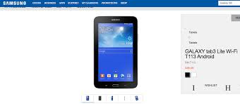 In mobile devices display size is represented by the length of its diagonal measured in inches. Samsung Galaxy Tab 3 Lite Wi Fi A 7 Inch Budget Android Tablet Goes Official Sammobile Sammobile