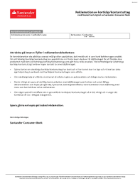 Santander international offers personalised banking and savings accounts services for residents in the channel islands and the isle of man. Fillable Online Santander Consumer Bank As Norge Sverige Filial Fax Email Print Pdffiller