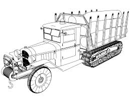 Camion Chenille Tree Carrying Old Vehicle Truck Coloring Page Truck Coloring Pages Train Coloring Pages Mermaid Coloring Pages