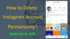 It's possible to delete your instagram account, but it's important to note that deleted accounts cannot be recovered or reactivated in future. How To Delete Instagram Account Permanently By Sara Khalil Medium