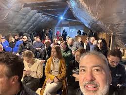 On Sunday we joined in a church service in a small sports venue. The people  here continue to serve and worship Jesus amidst war! They are Rugged! The  last few days we