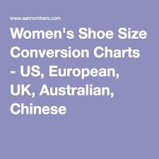 Just For Reference Womens Shoe Size Conversion Charts Us