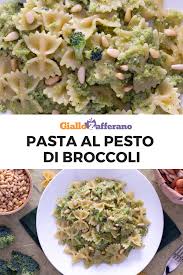 Pasta Al Pesto Di Broccoli Ricetta Pasta Al Pesto Pesto Ai Broccoli Broccoli