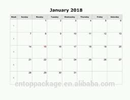 January 2018 Weekly Monthly Wall Planner Chart Calendar Buy Weekly Planner Planner Calendar Planner Chart Calendar Product On Alibaba Com