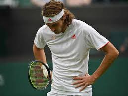 He is currently endorsing the latest v7 version, but most tennis nerds believe that it is the 2013 blx version with a paint job. Wimbledon 2021 Covid 19 Bubble Makes It Really Tiring Says Beaten Stefanos Tsitsipas Tennis News Times Of India