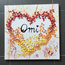 Alles was dir wohlgefällt, ja, das beste auf der welt, glück wenn die oma party macht, dass die ganze bude kracht, dann ist ihr geburtstag heut`. Leinwand Geschenk Oma Basteln Geschenke Fur Oma Basteln Geburtstagsgeschenke Basteln Oma
