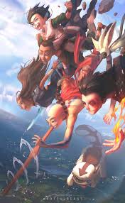 My Atla Fanart Aang And The Gang Thelastairbender In 2020 Avatar Airbender Avatar Legend Of Aang The Last Airbender
