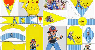 Concept poster design for the release of the pokémon video games, omega ruby and. Pokemon Free Party Printables And Images Oh My Fiesta For Geeks