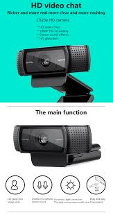 Full hd 1080p video calling with stereo audio. Logitech Hd Pro Webcam C920e 1080p Webcam Autofocus Camera Full Hd Widescreen Video Calling And Recording C920 Upgrade Version Webcams Aliexpress