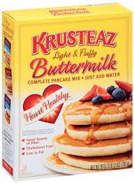 Krusteaz heart healthy buttermilk light & fluffy pancake mix is a fantastic blend of wholesome wheat and whole wheat flours, creating this premium mix that . Krusteaz Light Fluffy Heart Healthy Buttermilk Pancake Mix 28 Ounce Pack Of 12 Buy Online In Paraguay At Desertcart Com Py Productid 4201298