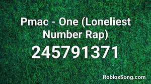 Nilsson wrote the song after calling someone and getting a busy signal. Pmac One Loneliest Number Rap Roblox Id Roblox Music Codes
