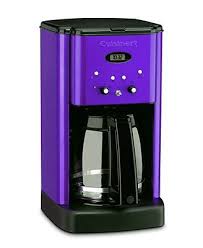It has a capacity of 0.6l and it takes 10 minutes to brew the coffee. Cuisinart Dcc 1200 Coffee Maker 12 Cup Metallic Brew Central Coffee Espresso Kitchen Macy Purple Kitchen Accessories Purple Appliances Purple Kitchen
