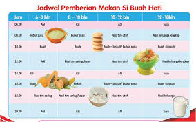Kapan Harus Memberikan Mpasi Kepada Bayi Waktu Terbaik Untuk Memulai Makanan Pendamping Asi Mpasi Adalah Keti Makanan Pendamping Makanan Bayi Kesehatan Bayi