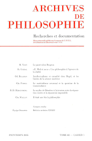 Check spelling or type a new query. Le Materialisme Neuronal Et La Question De La Transcendance Cairn Info
