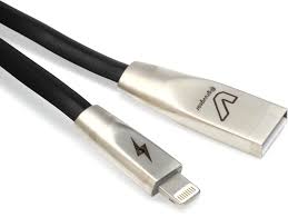 Gruv Gear Oktane Charging Cable Lightning To Usb A 6 Inch Black Sweetwater