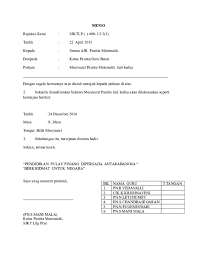 Maybe you would like to learn more about one of these? Doc Surat Panggilan Parames Vijay Academia Edu