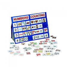 Numbers Counting Tabletop Pocket Chart