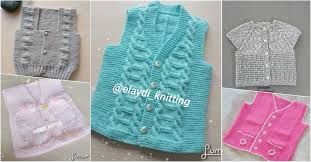 Bebek Yelek Modelleri 40 Adet Anlatimli Bebek Yelek Yelek Orgu