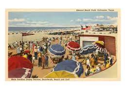 Stewart Beach Park Galveston Texas Art Print Art Com Texas Poster Galveston Galveston Texas