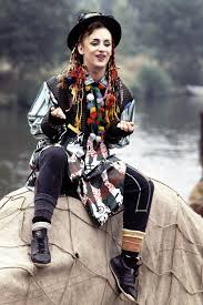 Boy george and afrika bambaataa, nona hendryx, funk queens — something he can feel (the light 1988). Boy George Boy George Culture Club 80s Fashion