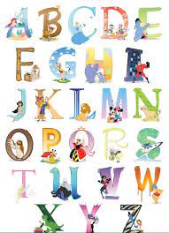 Start by marking abc disney: Disney Alphabet Chart For The Nursery Wall Decor Abc Bedroom Disney Disney Alphabet Disney Themed Nursery Disney Playroom