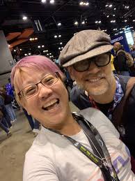 Despite the fact that I didn't get to meet Dave Filoni or Jon Favreau at  SWC2016 I did manage to meet some others unexpectedly! Ashley Eckstein and  Sam Witwer were so nice