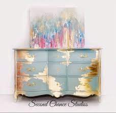 Gold Leaf Goddess Furniture Makeover Diy Painted Furniture Diy Furniture