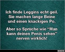 Ich Finde Leggins Echt Geil Sie Machen Lange Beine Lustige Bilder Spruche Witze Echt Lustig