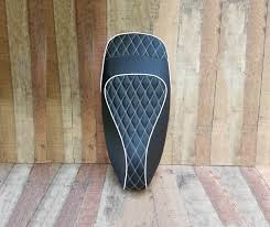 Vespa Gts 125 250 300 Black Diamond Seat Cover Handmade By Cheeky Seats In 2020 Vespa Gts Vespa Gts 125 Vespa