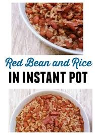 Red Beans And Rice In The Instant Pot Recipe Instant Pot Recipes Instant Pot Pressure Cooker Instant Pot