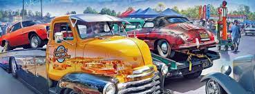 Pomona Fairplex Antique Car Swap Meet Antique Poster