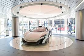 Design constrain in auto showroom. Allure In Design Intelligent Led Lighting For Luxury Car Showrooms Dextra Group