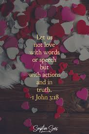 Then listen again to check. Showing Your Love Means More Than The Words I Love You Scripture Save Actions Speak Louder Than Words Quotes Actions Speak Louder Than Words Action Quotes