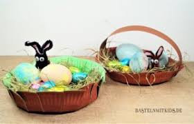 Ostern meine enkel und ich. Osternest Basteln Mit Kindern Und Kleinkindern Zu Ostern